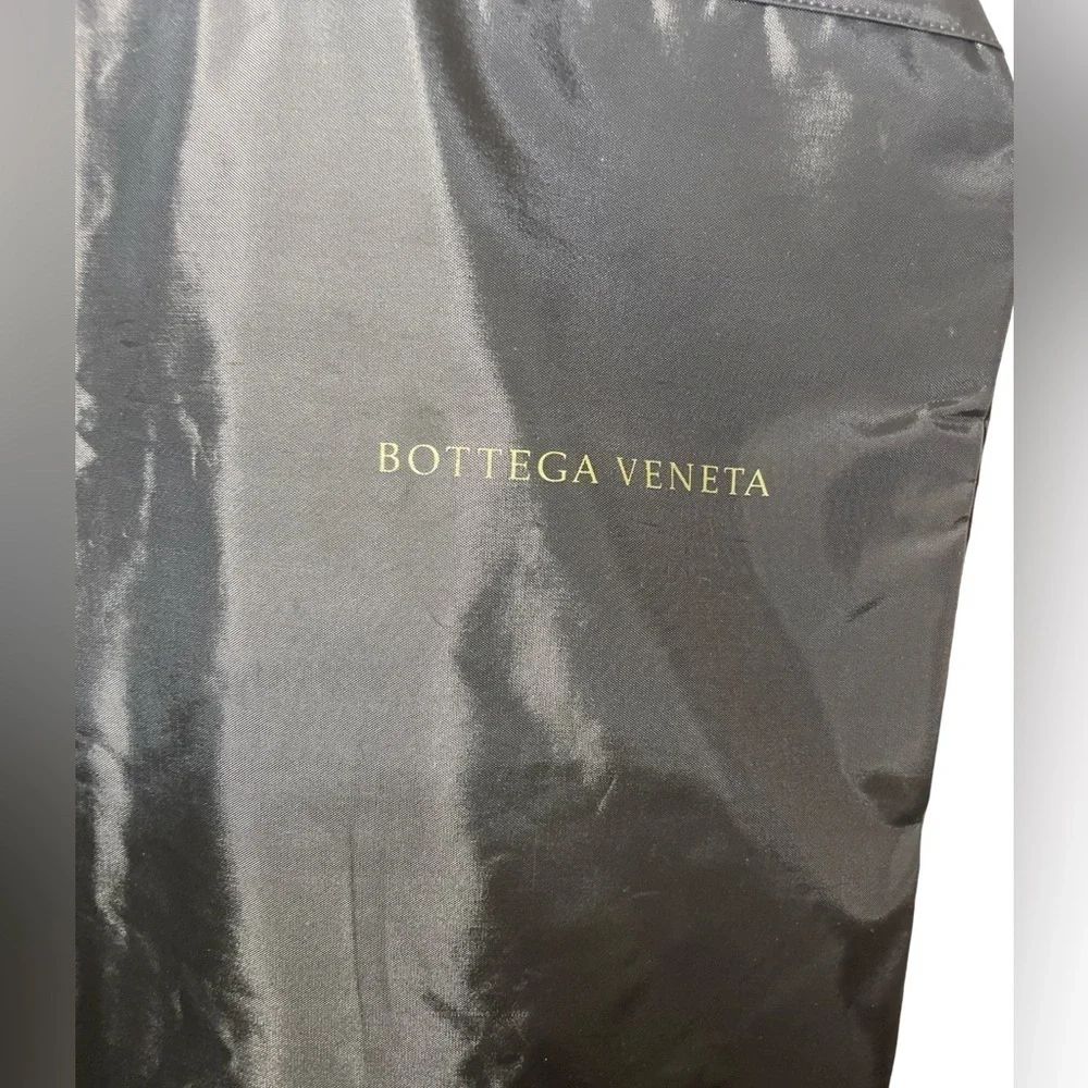 Bottega Veneta Black Nylon Garment Bag - Excellent Condition